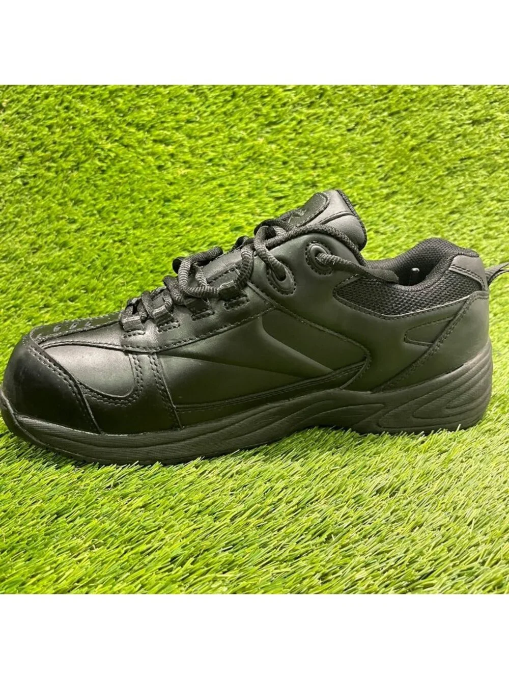 Reebok Centose Mens Size 10.5E Black Leather Composite Toe Safety Work Shoes